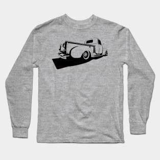 Chevy 3100 pickup - stylized monochrome Long Sleeve T-Shirt